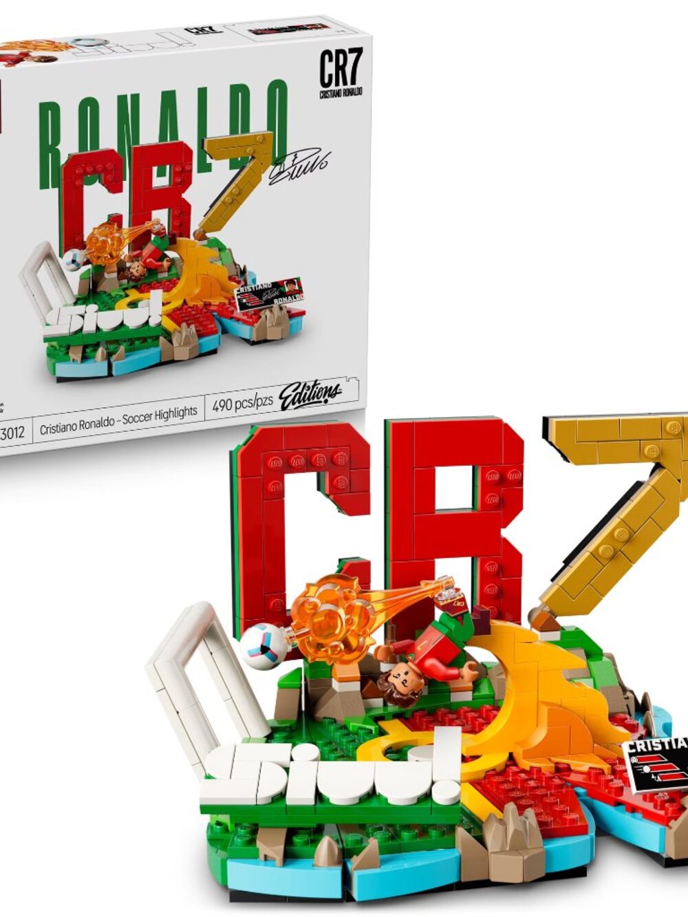 LEGO Editions Cristiano Ronaldo – Soccer Highlights - Building Set for Boys